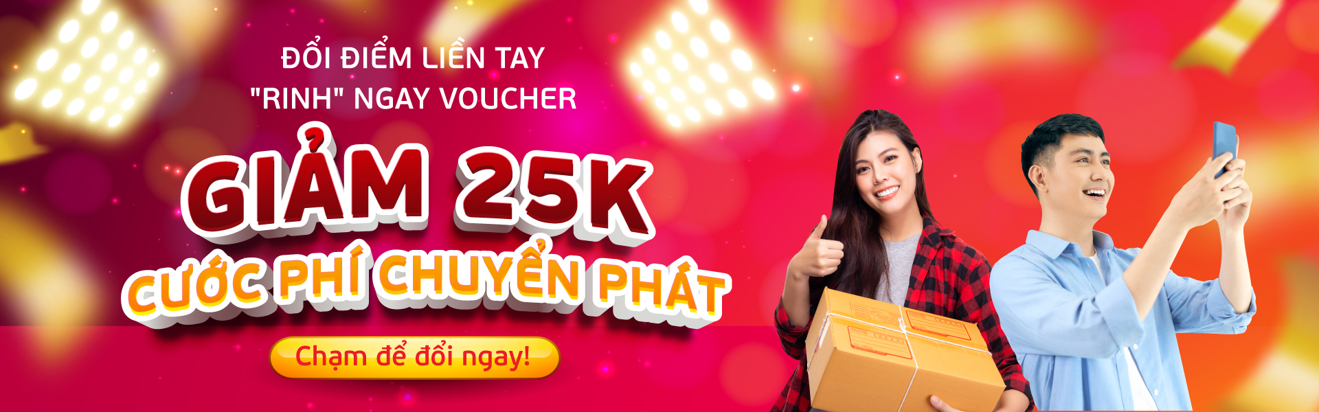 ĐỔI ĐIỂM LIỀN TAY, “RINH” NGAY VOUCHER