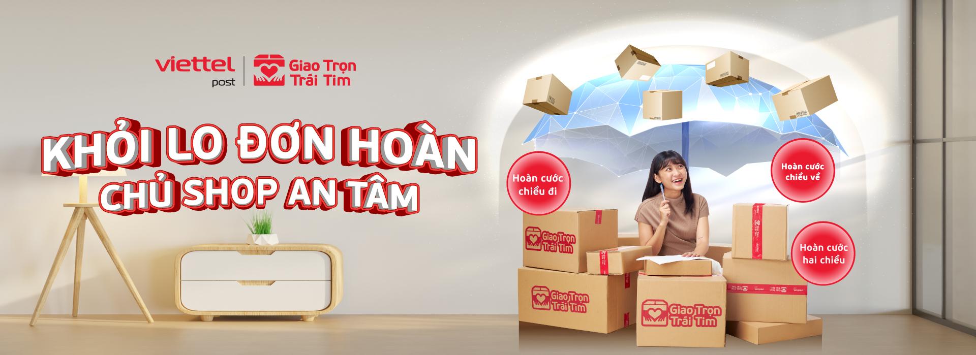 KHỎI LO ĐƠN HOÀN – CHỦ SHOP AN TÂM KHI CÓ DỊCH VỤ HOÀN CƯỚC