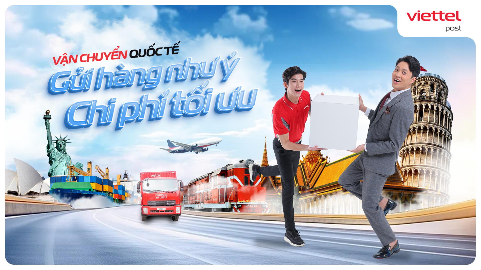 Chuyển phát nhanh quốc tế Viettel Post