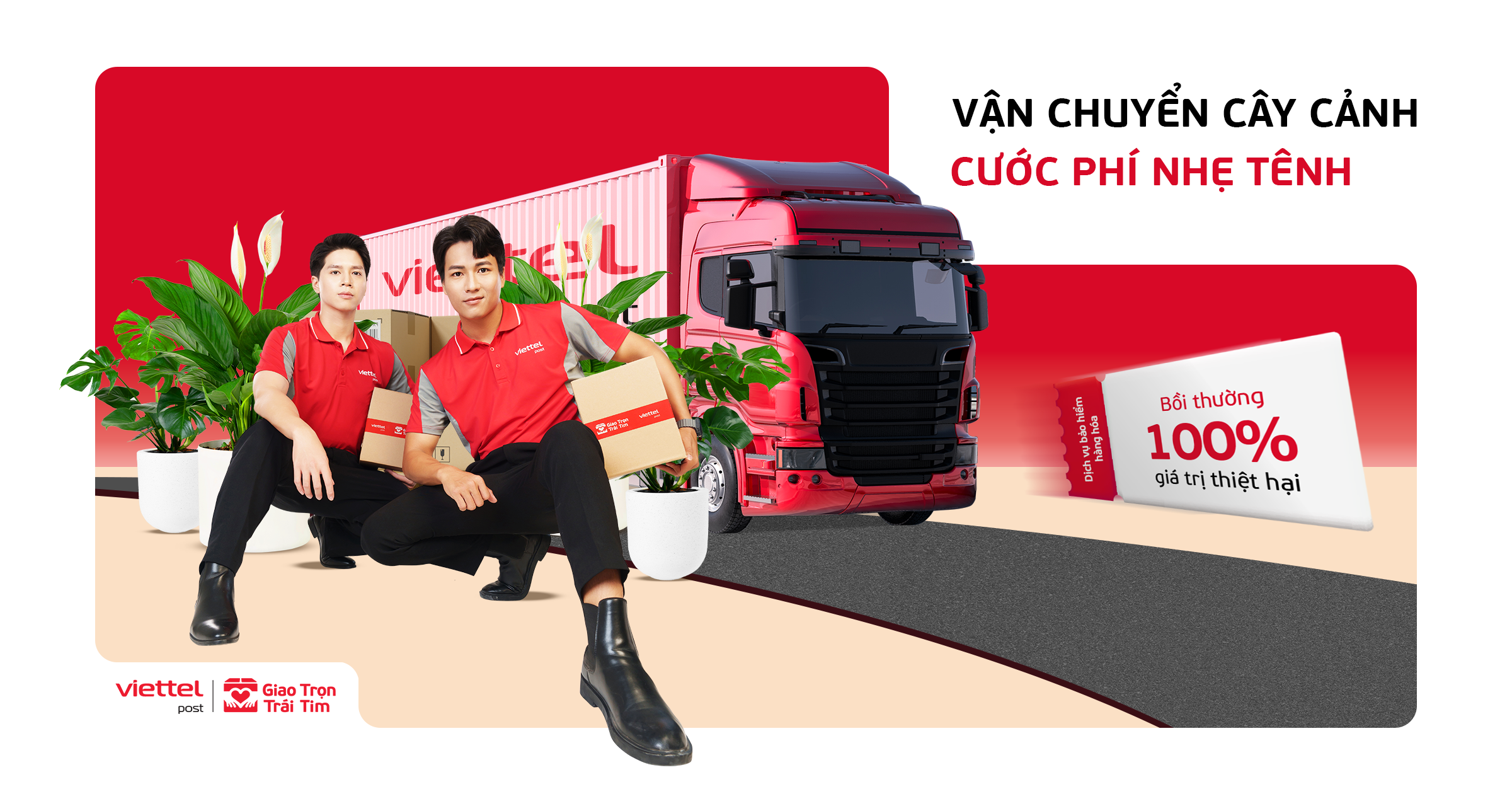 dịch vụ vận chuyển cây cảnh Viettel Post