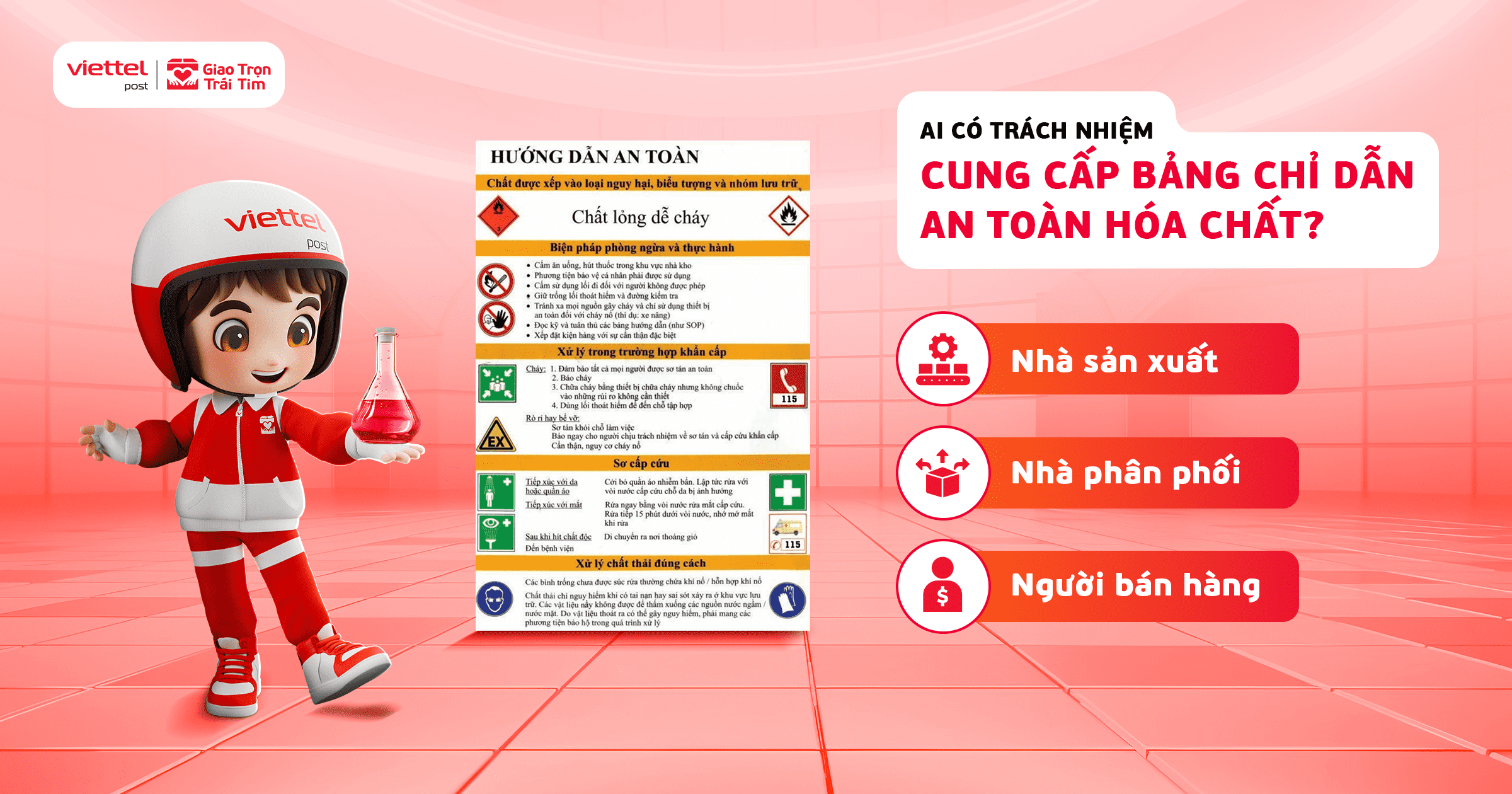 Ai có trách nhiệm cung cấp MSDS?