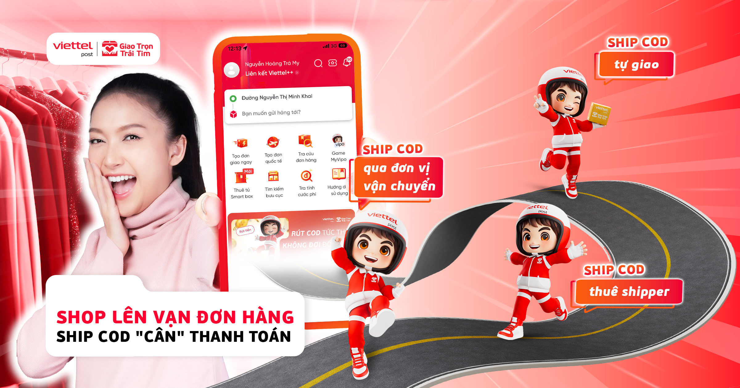 các loại hình ship COD