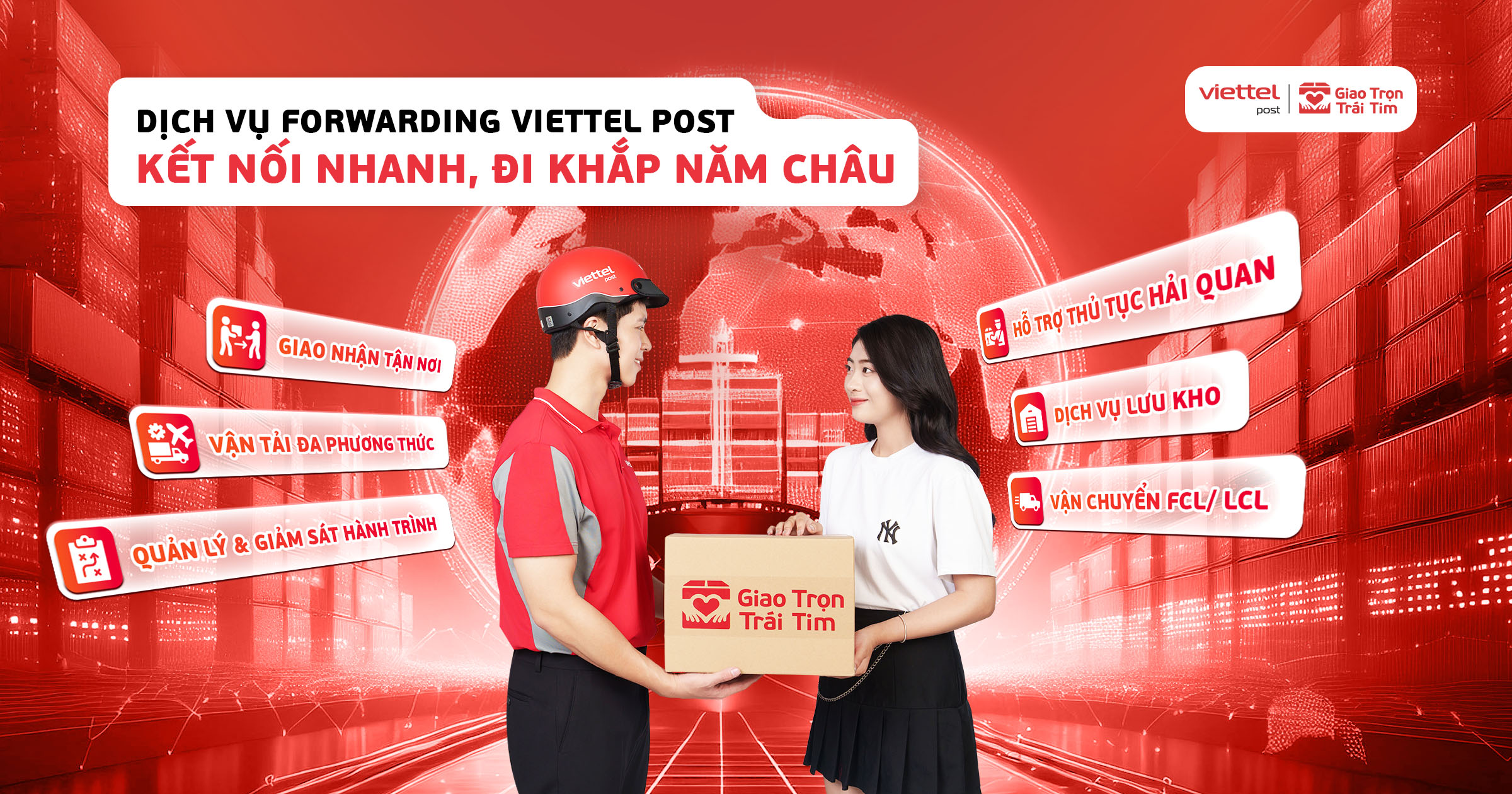 Dịch vụ Forwarding của Viettel Post