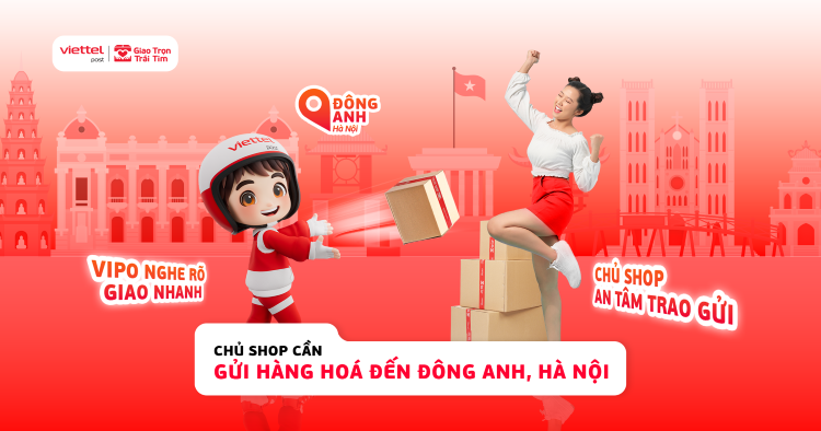 dịch vụ ship hàng đến Đông Anh uy tín, nhanh chóng