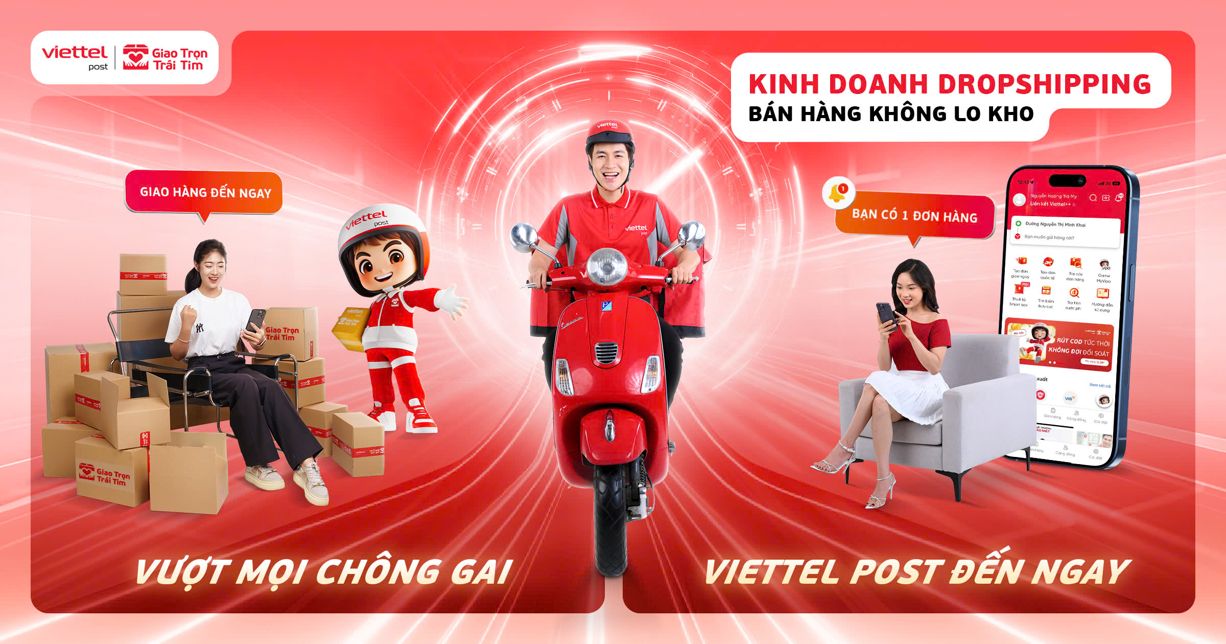 Dropshipping cùng Viettel Post