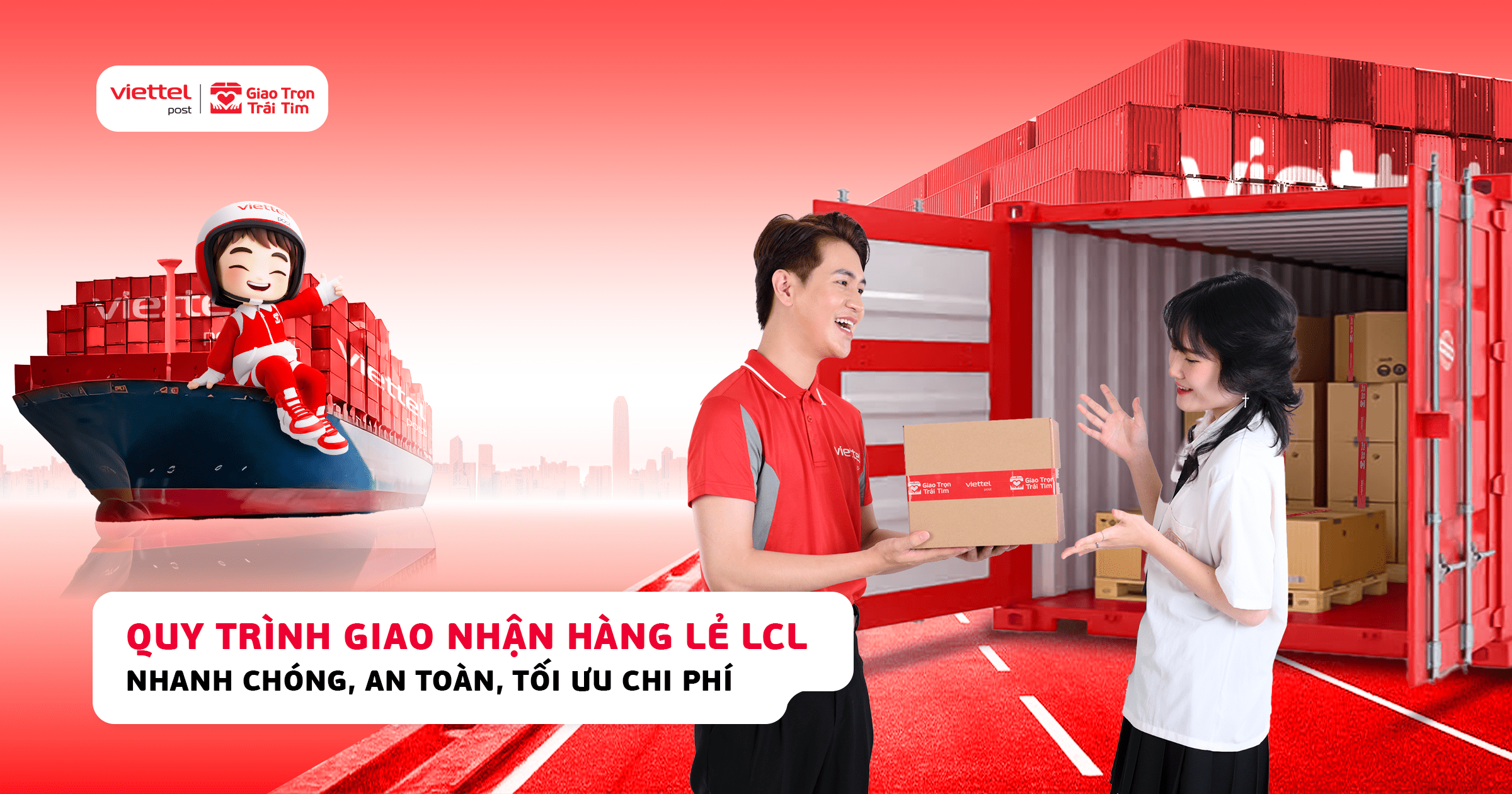 quy trình giao nhận hàng lẻ LCL