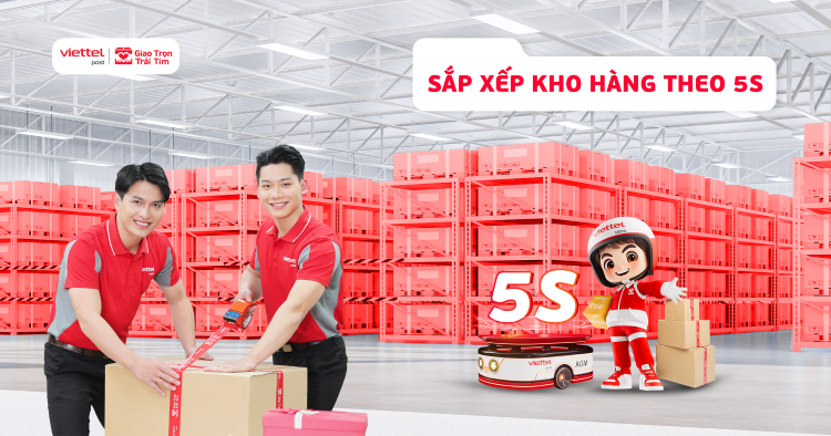 cách sắp xếp kho hàng theo 5S