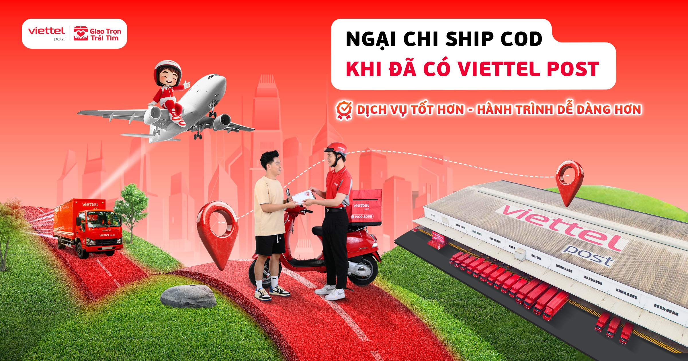 Dịch vụ ship COD Viettel Post 