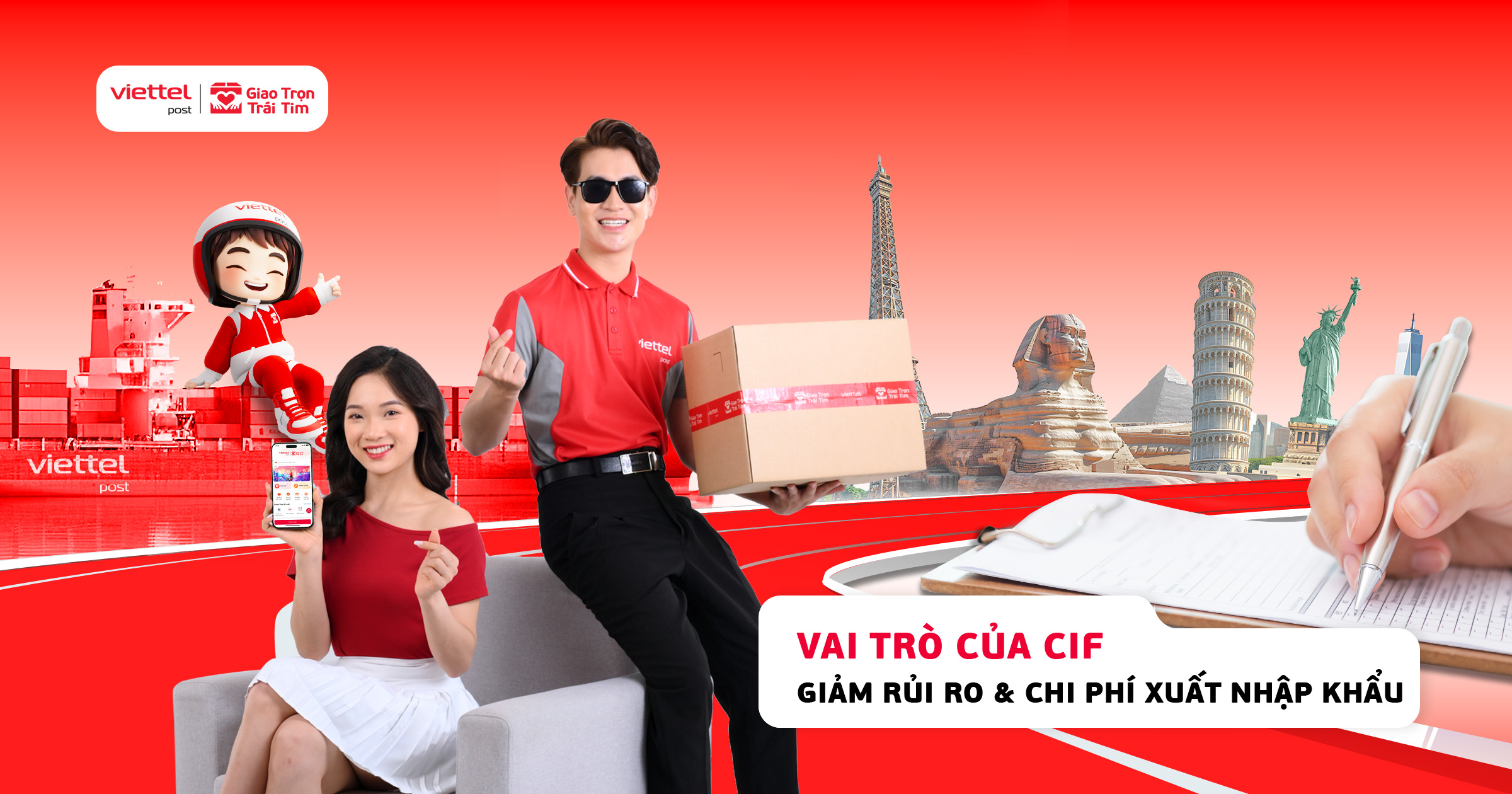 vai trò của CIF trong thương mại quốc tế