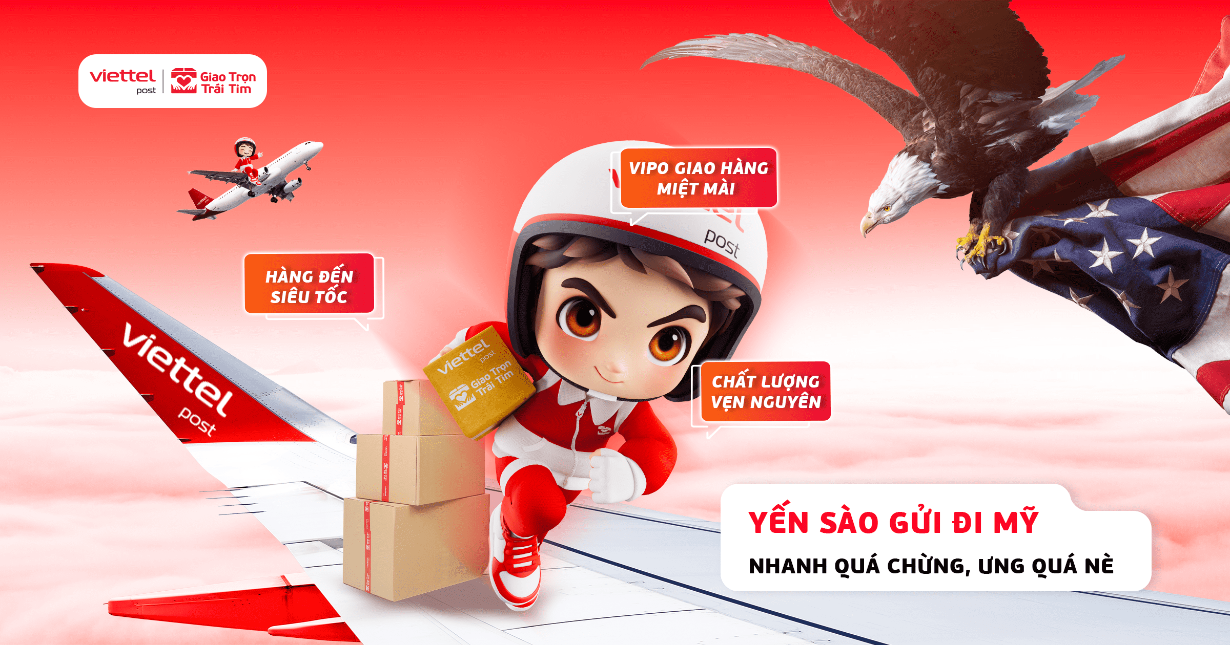 Viettel Post - Đơn vị uy tín, vận chuyển yến sào đi Mỹ nhanh chóng, an toàn, hiệu quả