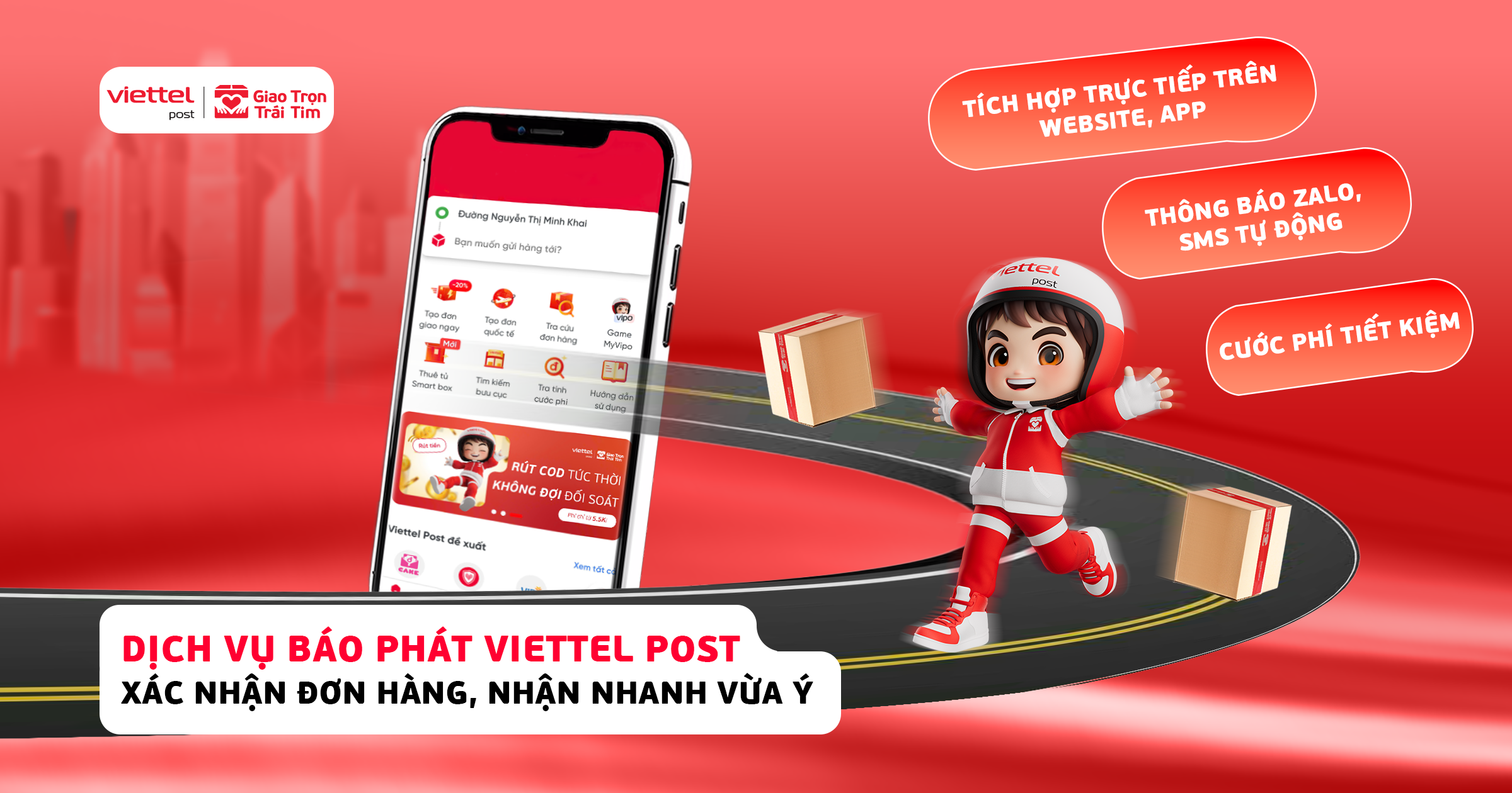 dịch vụ báo phát Viettel Post