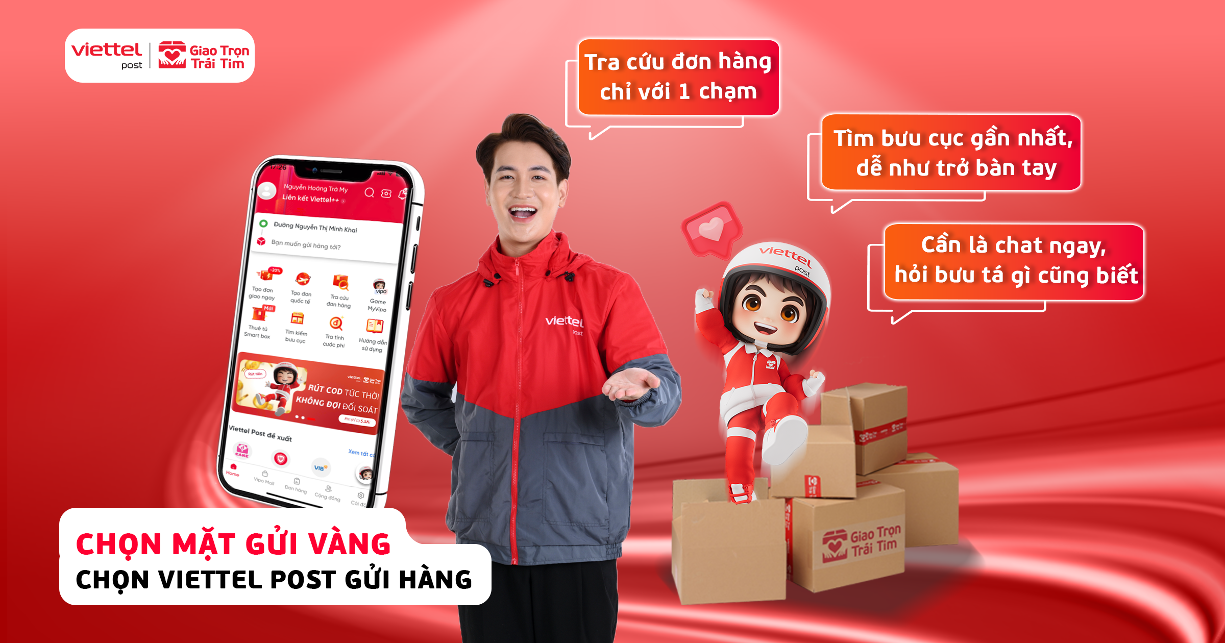 Gửi hàng muôn nơi cùng Viettel Post 