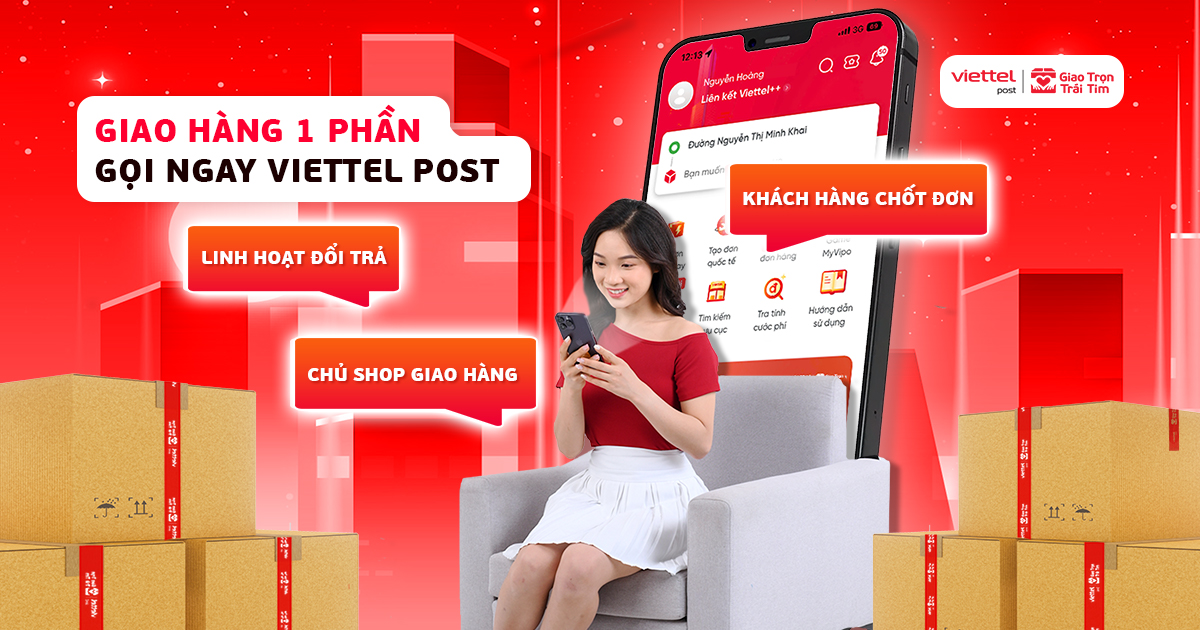 Viettel Post có dịch vụ giao hàng 1 phần không