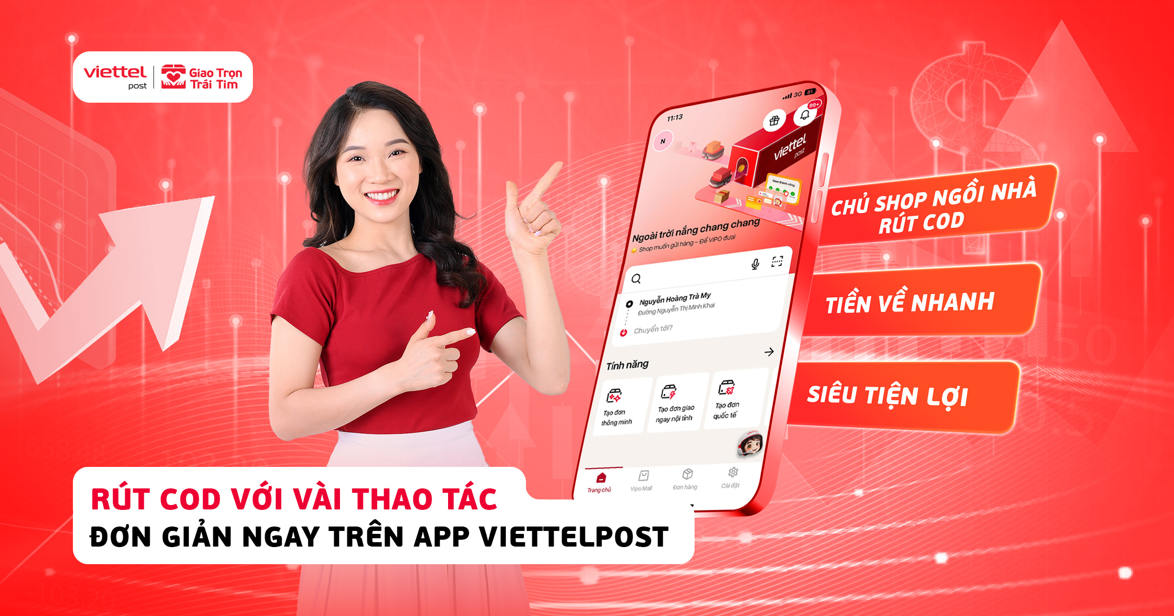  Cách rút COD đơn giản