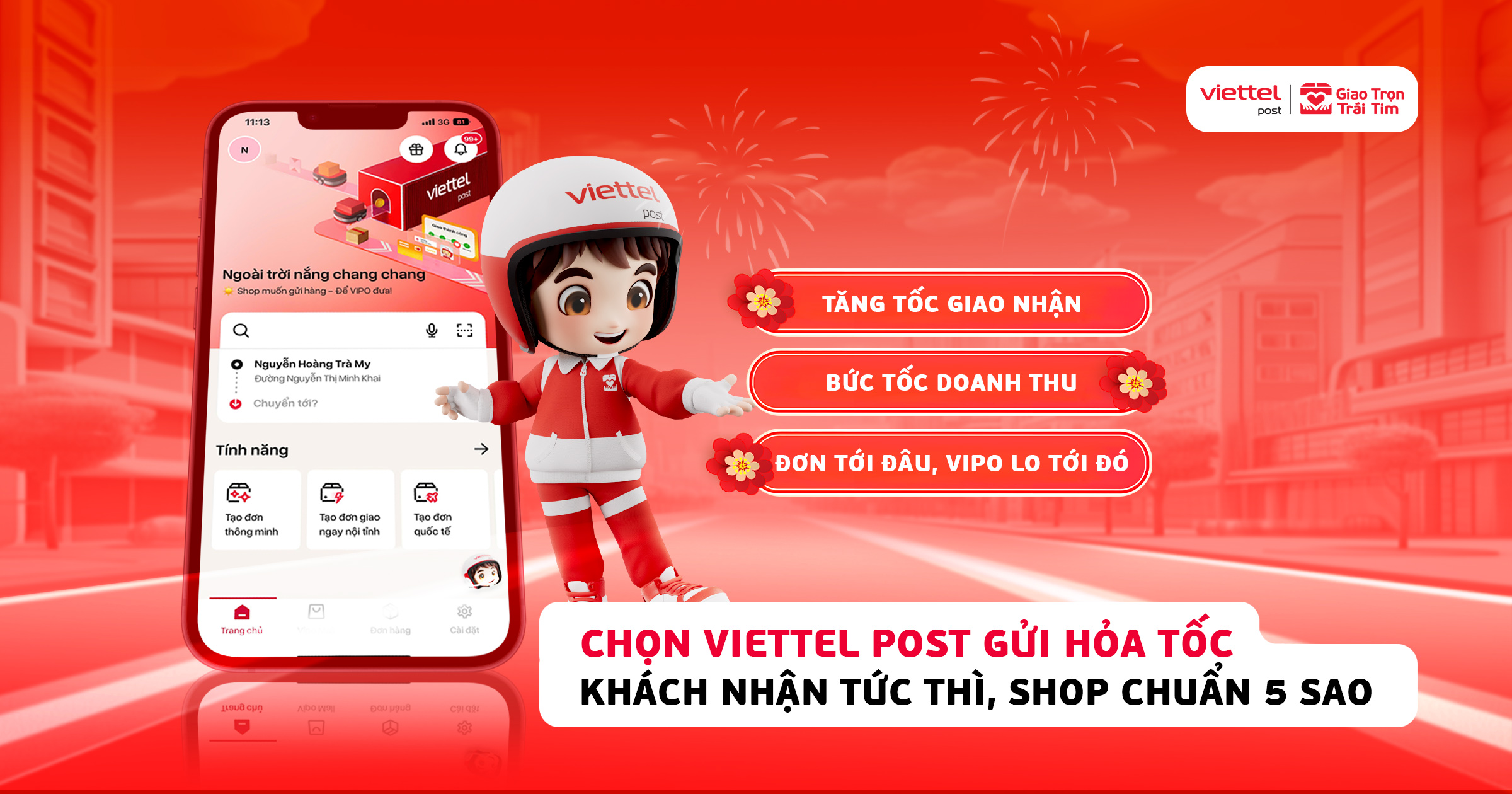 Chuyển phát hỏa tốc cuối năm