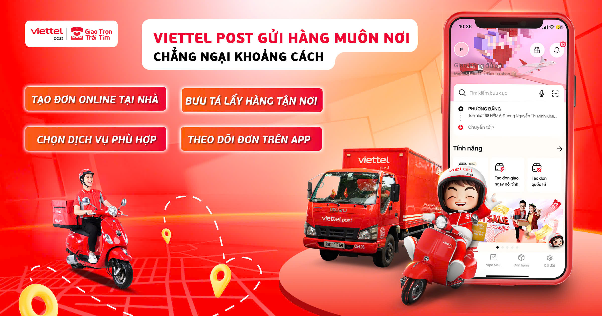 Gửi hàng toàn quốc tại Viettel Post