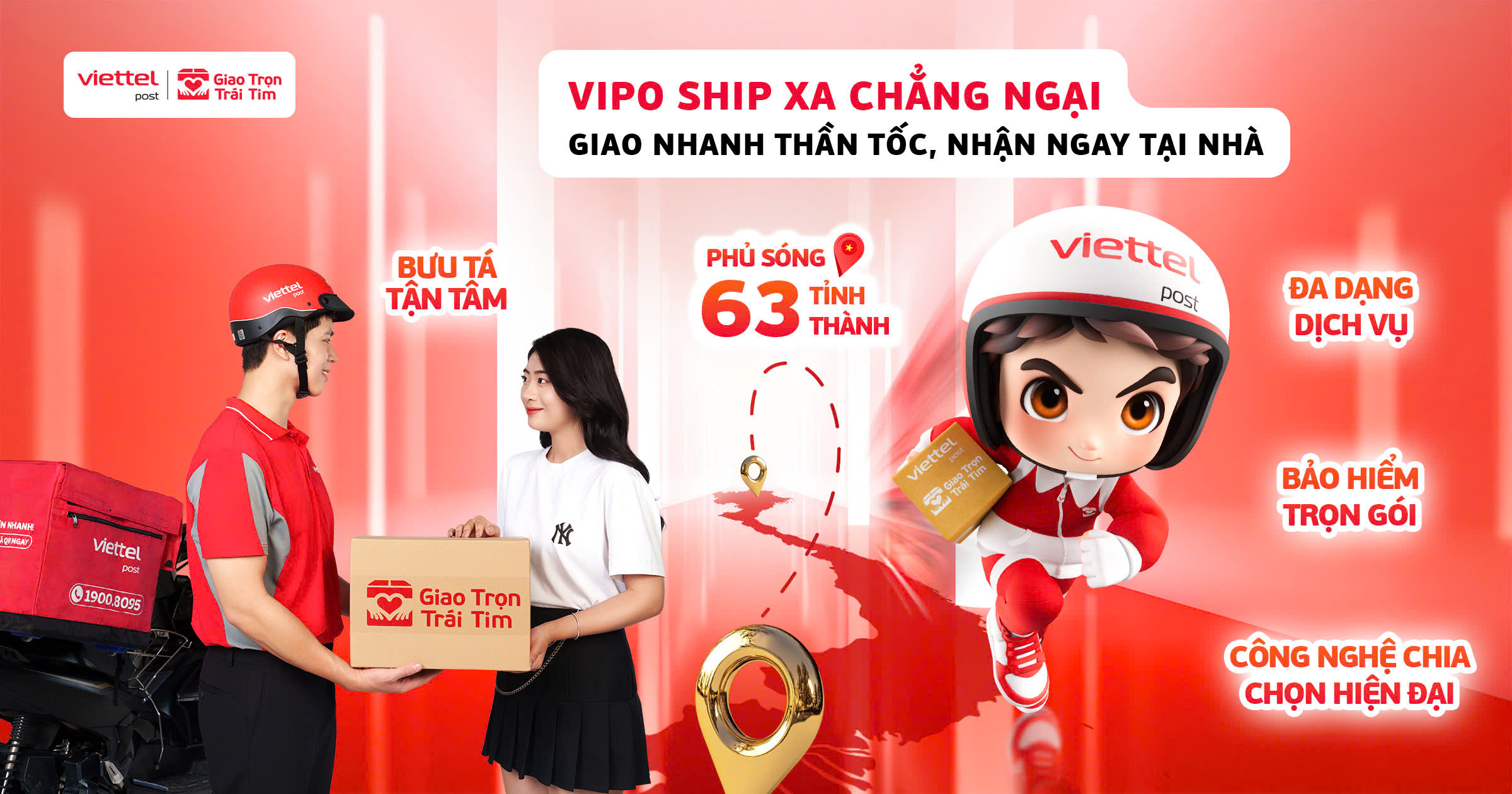 Giao hàng nhanh toàn quốc Viettel Post
